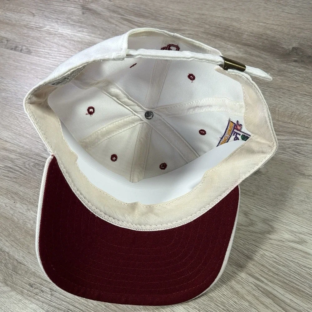 VTG Oklahoma Sooners Orange Bowl Strapback Hat Championship White Cap USA